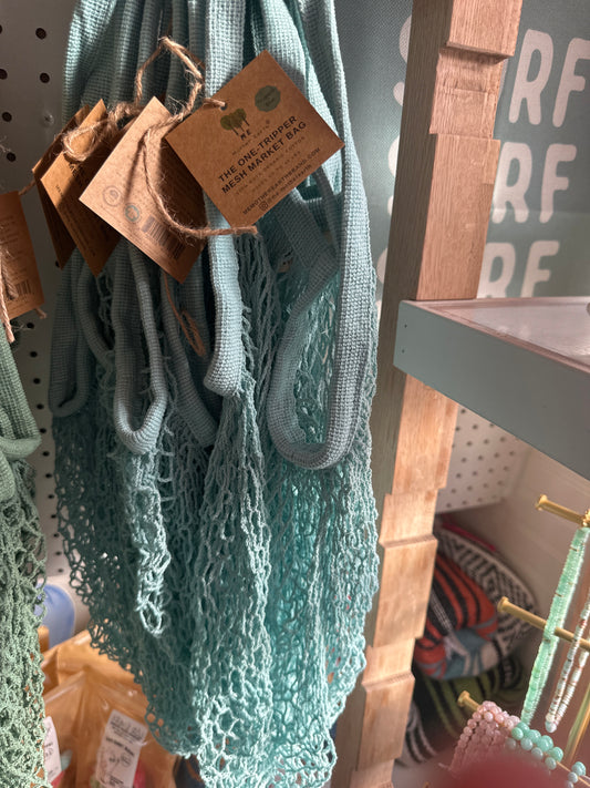Mesh Market Beach Bag - Mother Earth