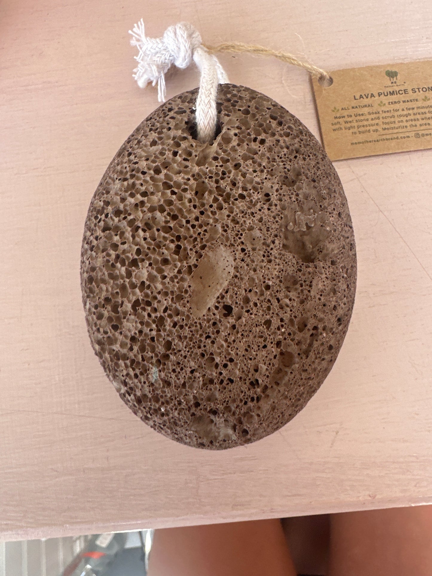 Lava feet stone