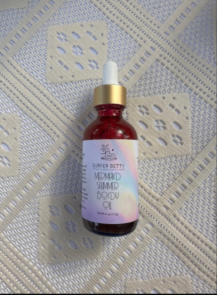 Surfer Betty Mermaid Body Shimmer