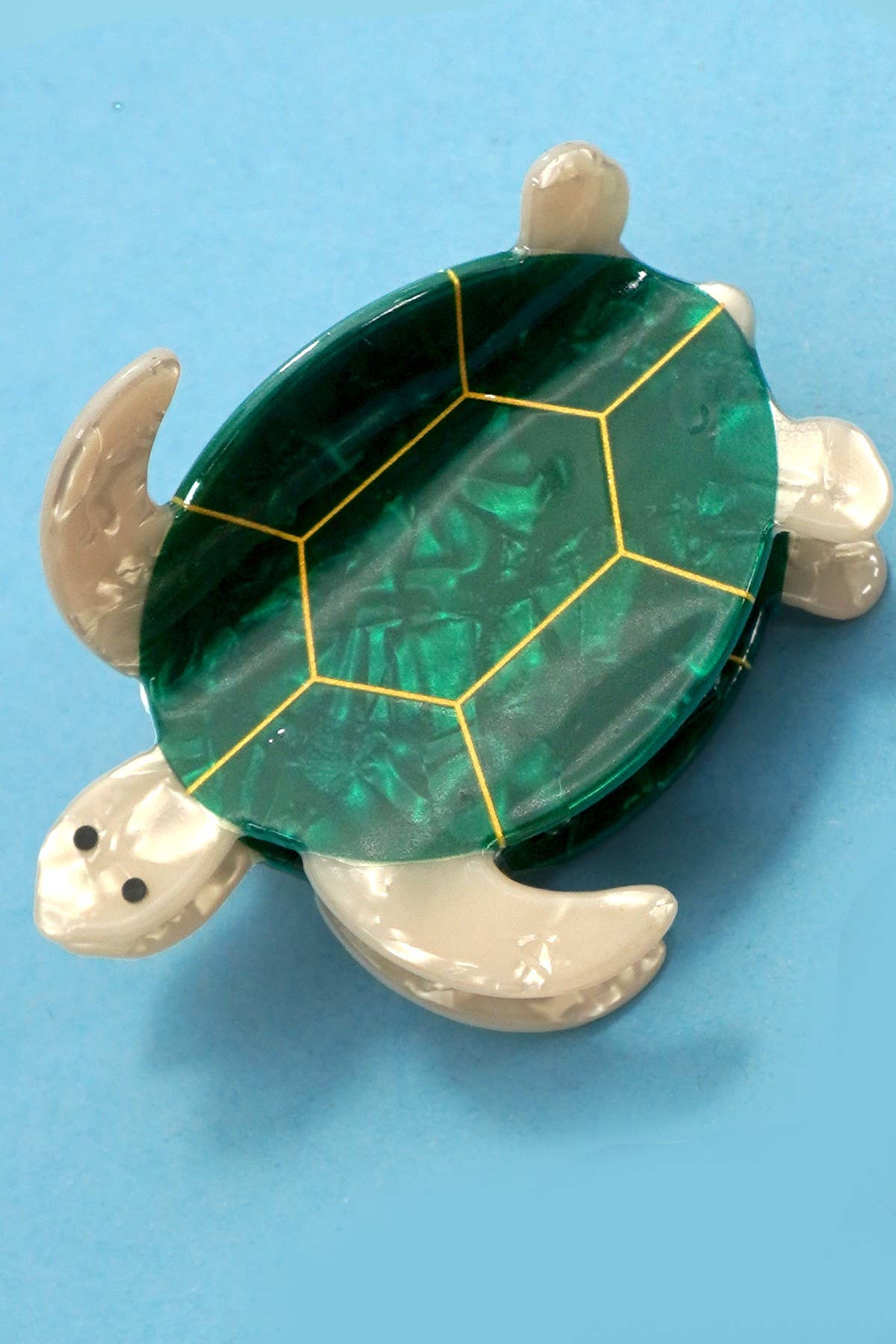 Adorable Tortoise Turtle Hair Claw Clips