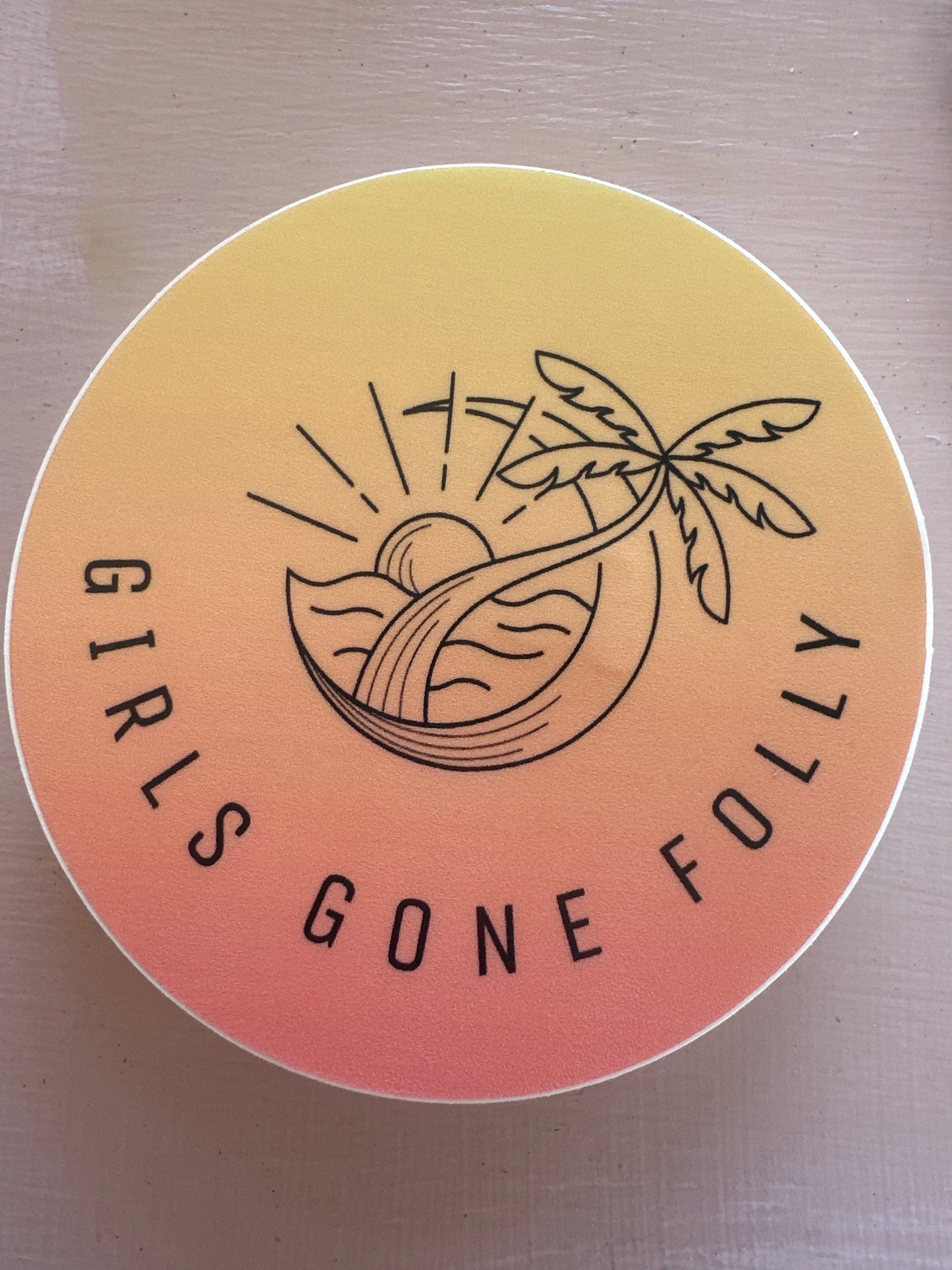 Girls Gone Folly - Sticker