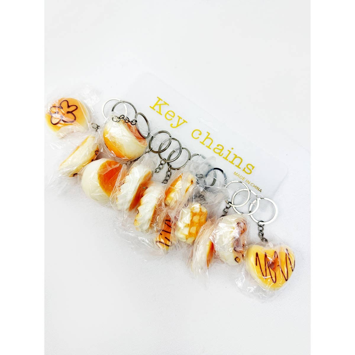 Addicting Slow Rising Bread Squishy Keychains