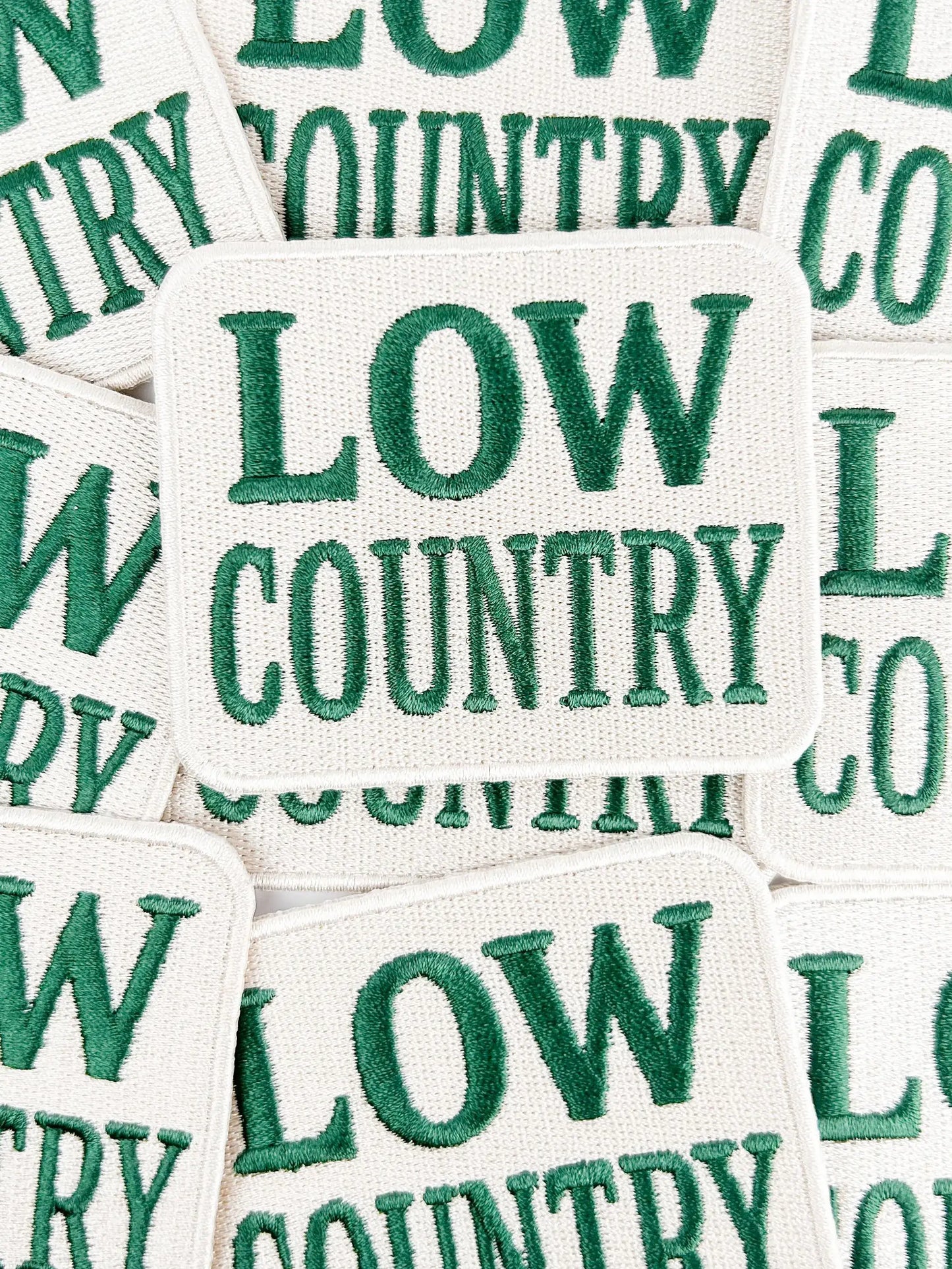 Lowcountry Embroidered Patch – Southern Iron On Coast Beach
