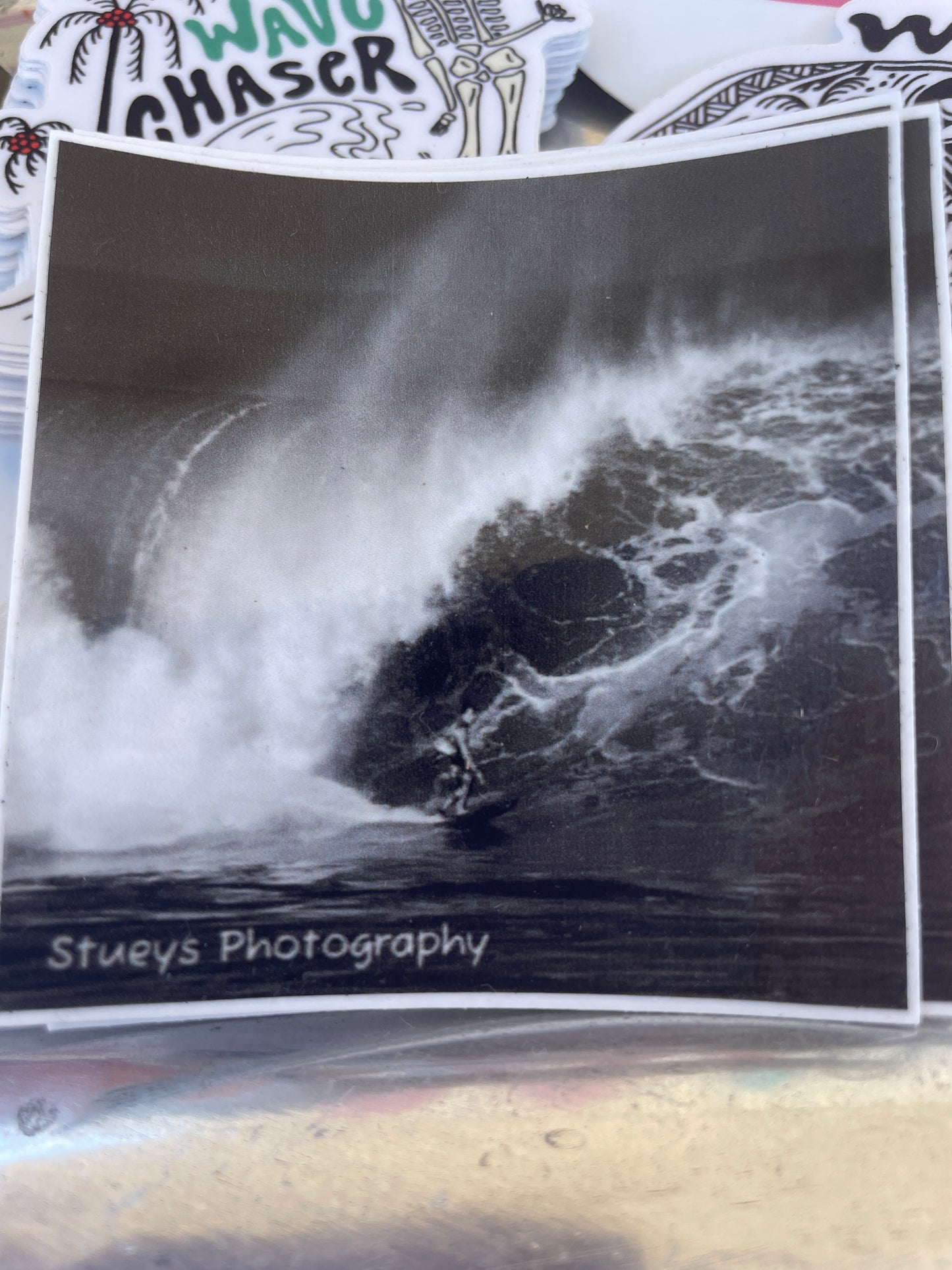 Stueys Photography - Big Wave Sticker