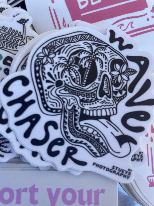 Stueys Photography- Wave Chaser Sticker
