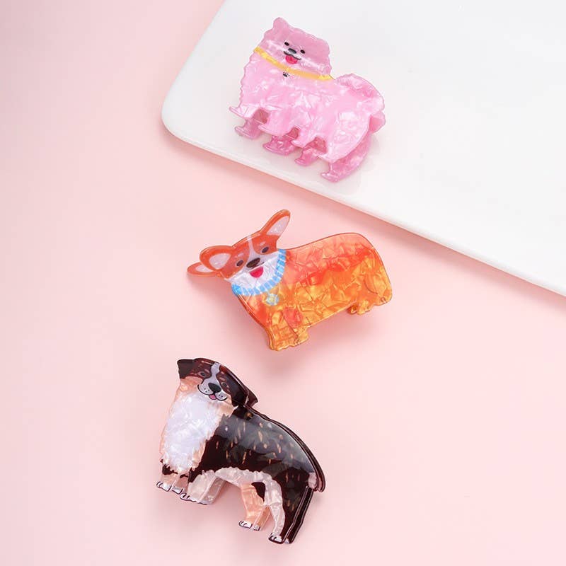 DOG HAIR CLAW CLIPS