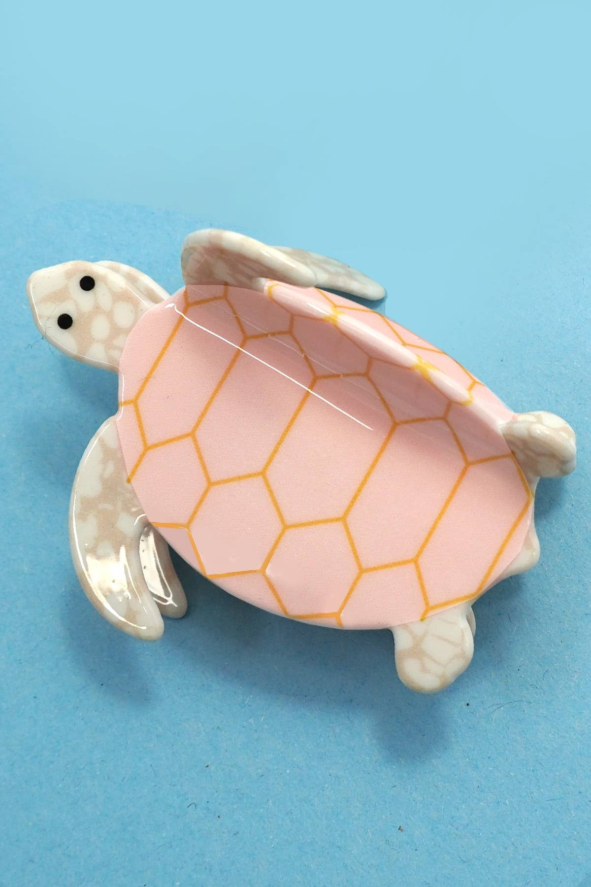 Adorable Tortoise Turtle Hair Claw Clips