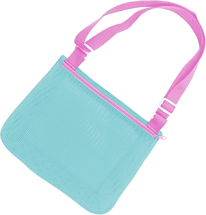 Mesh Beach Shell or Shark Tooth Bag