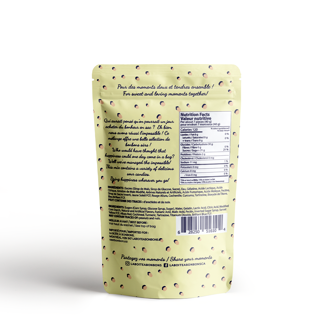 Sour Mix - Gummy Candies candy