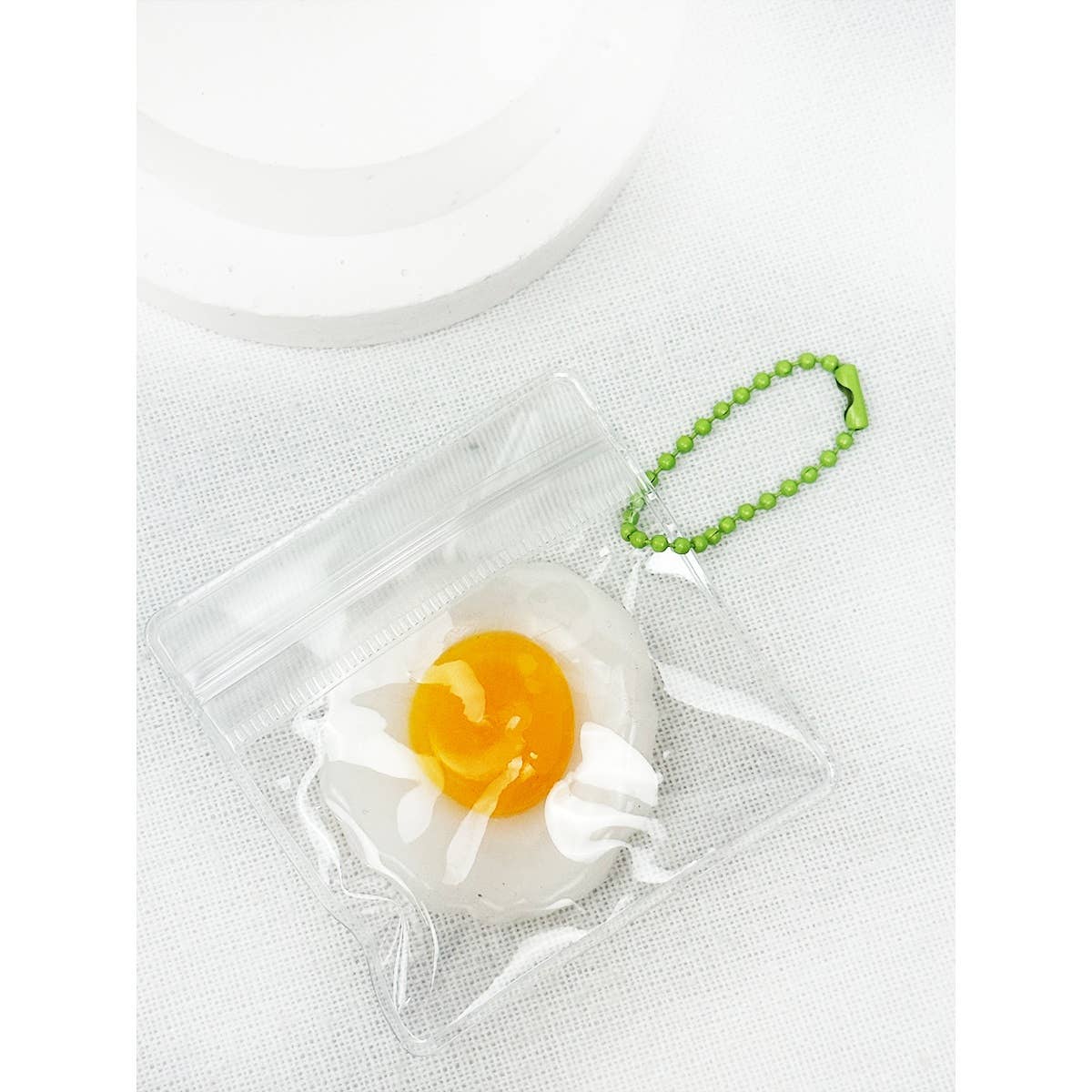 Mini Dumpling Squishy with Key Ring Toy Box