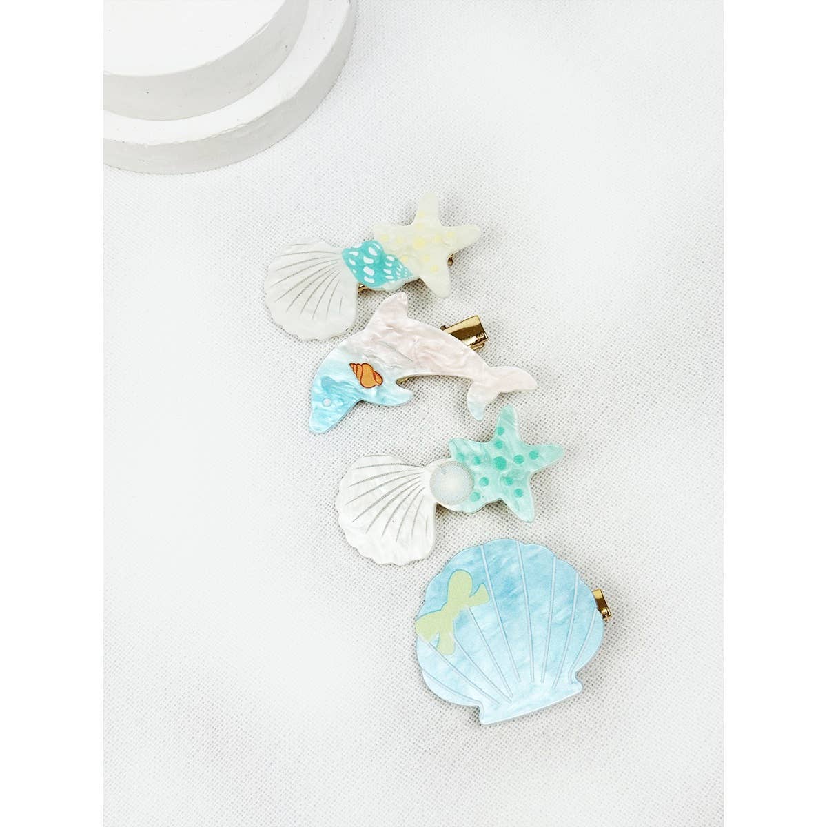 Mermaid Theme Styling Hair Clips