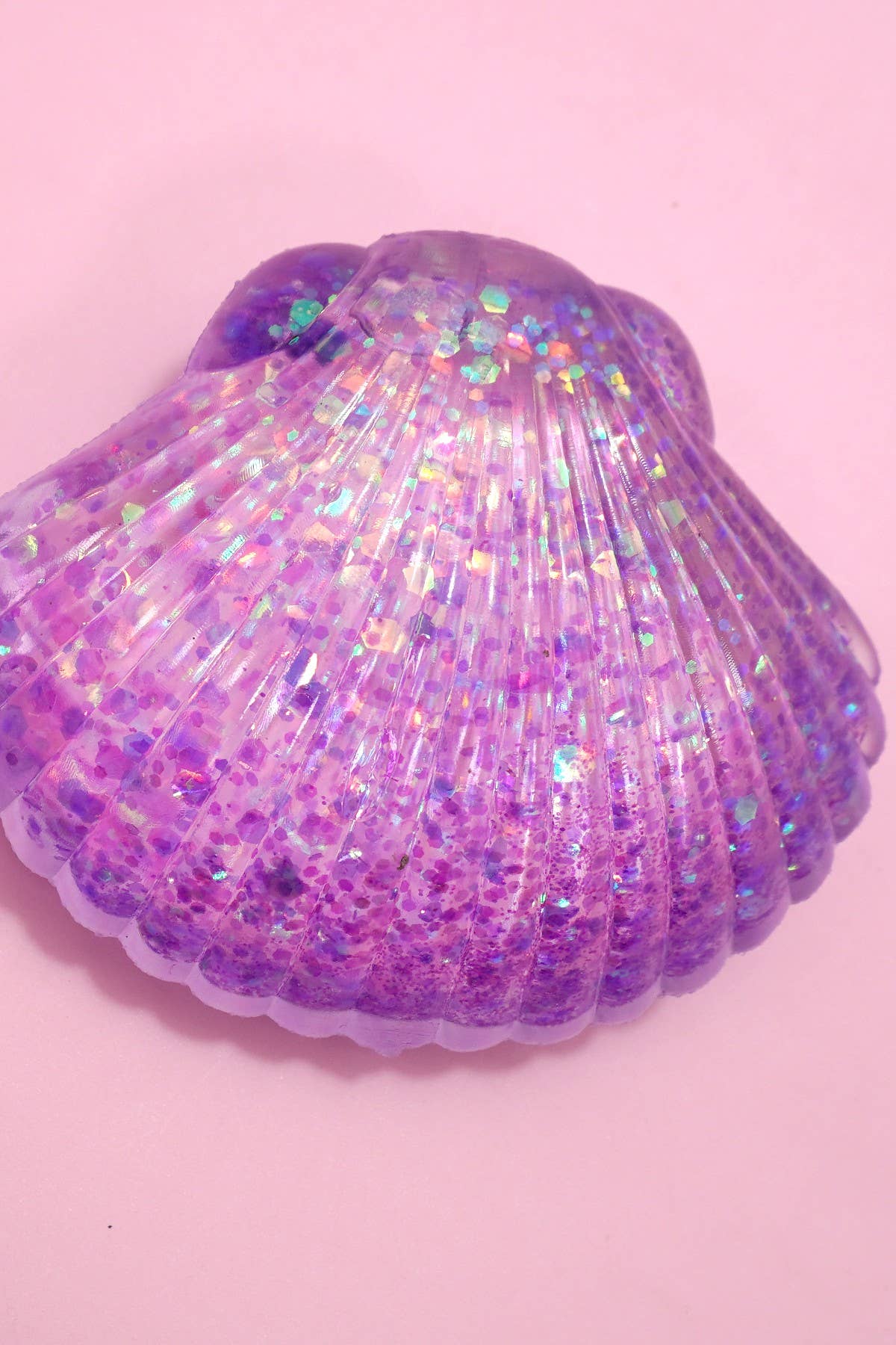 Squishy Glitter Seashell Stress Relief Toy 12pc Set|40BTS420