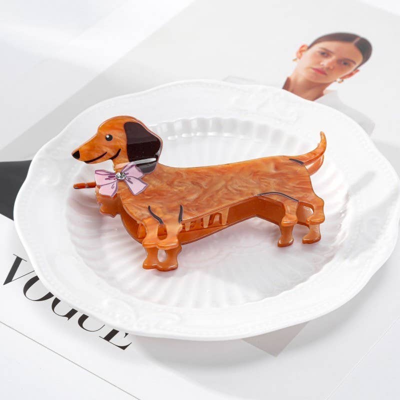 JUMBO DOG HAIR CLAW CLIPS