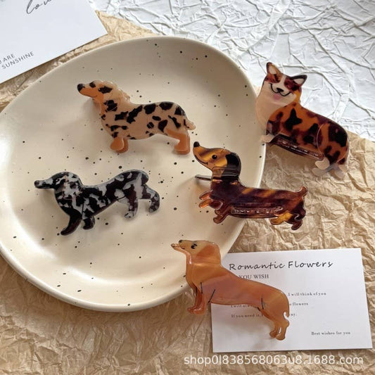 JUMBO DOG HAIR CLAW CLIPS