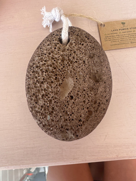 Lava feet stone