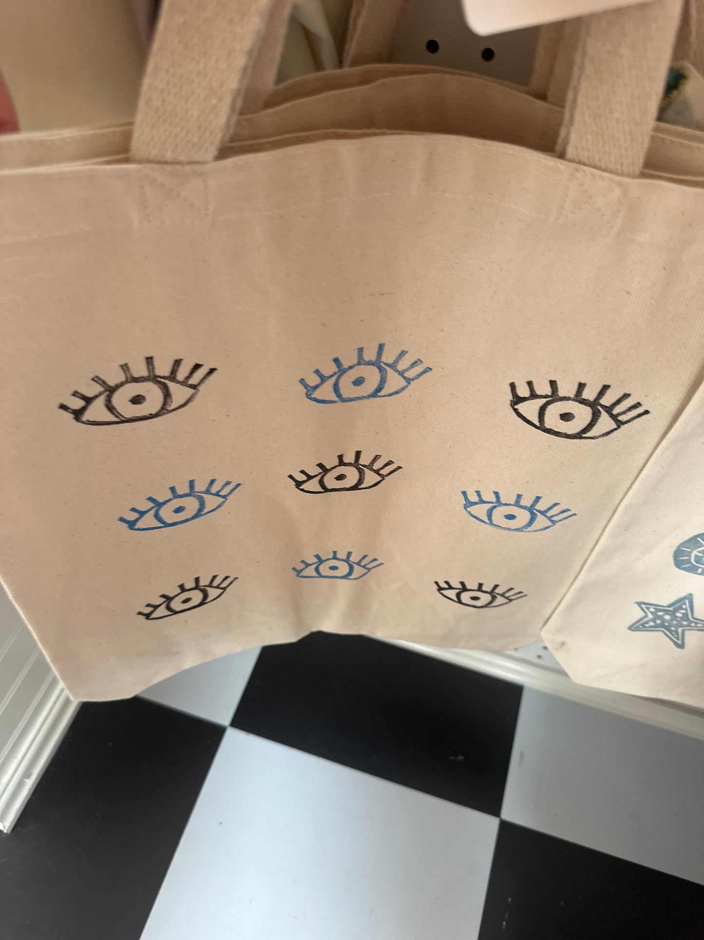 Jewel Prints - tote bags