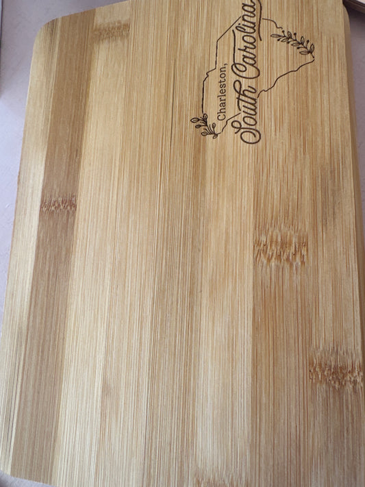 Laura Kate Creations - wood cutting board