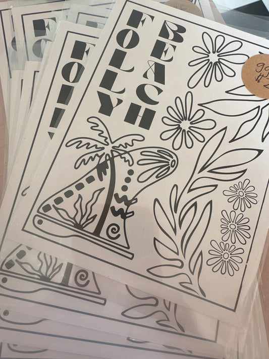 Girls Gone Folly - Postcard