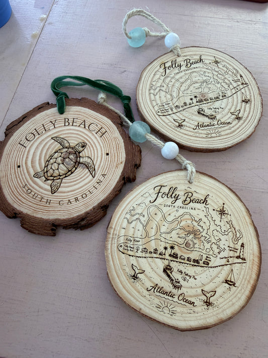 Laura Kate Creations - wood ornament