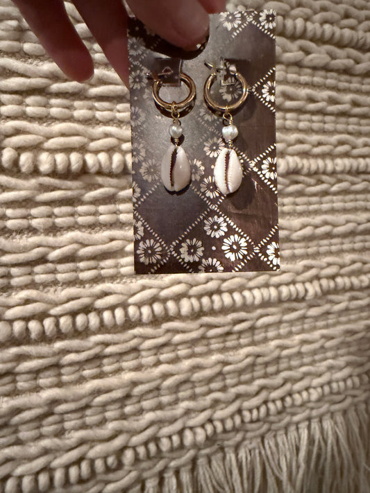 Sunkissed By Charlie Shell Earrings