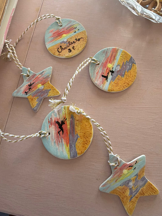 Holy City Coping Club ornaments