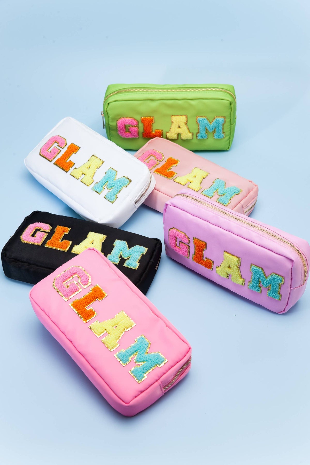 CLASSIC GLAM SMALL TRAVEL COSMETIC MAKEUP  POUCH | 40P507