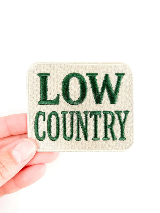 Lowcountry Embroidered Patch – Southern Iron On Coast Beach