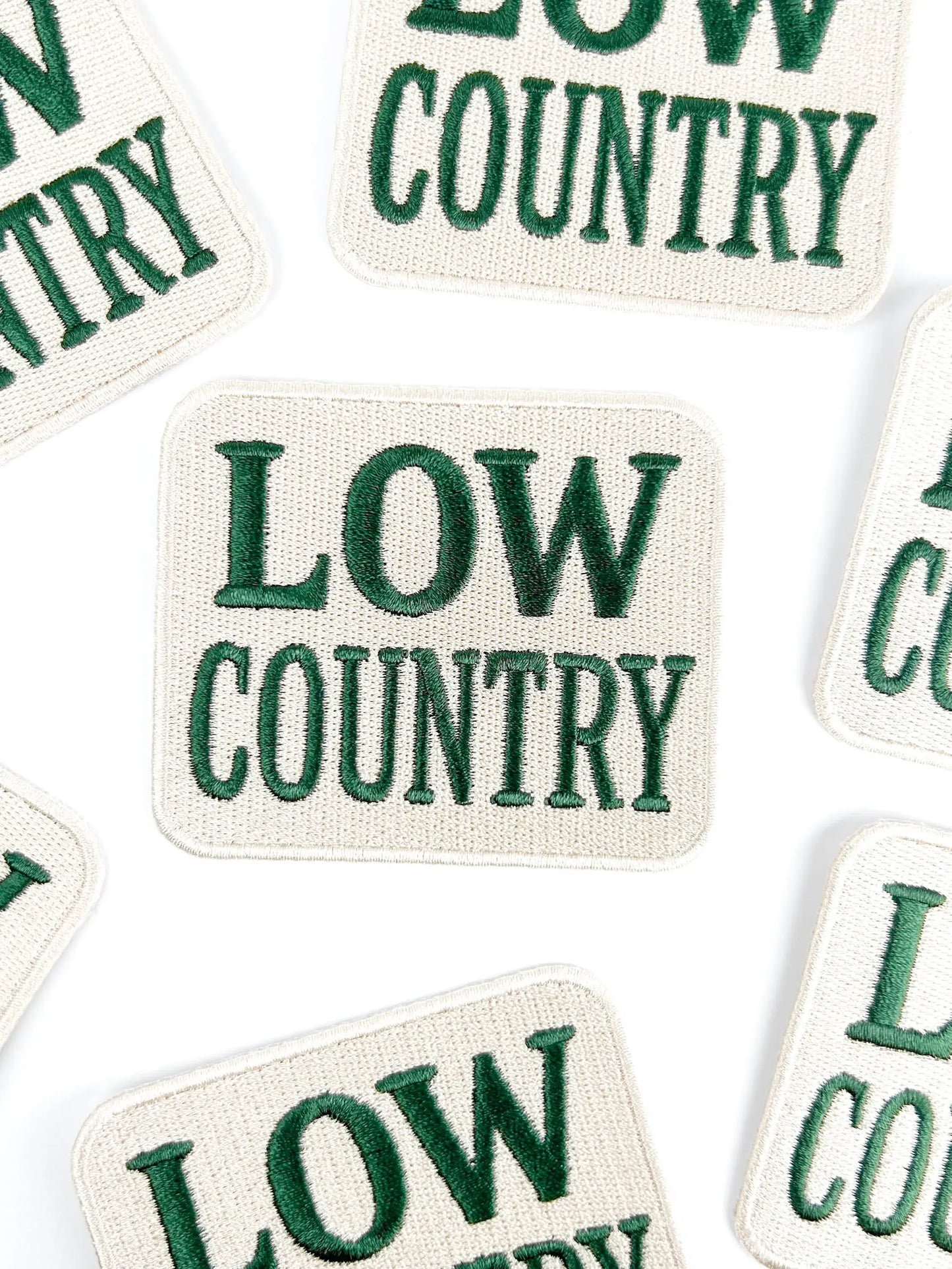 Lowcountry Embroidered Patch – Southern Iron On Coast Beach