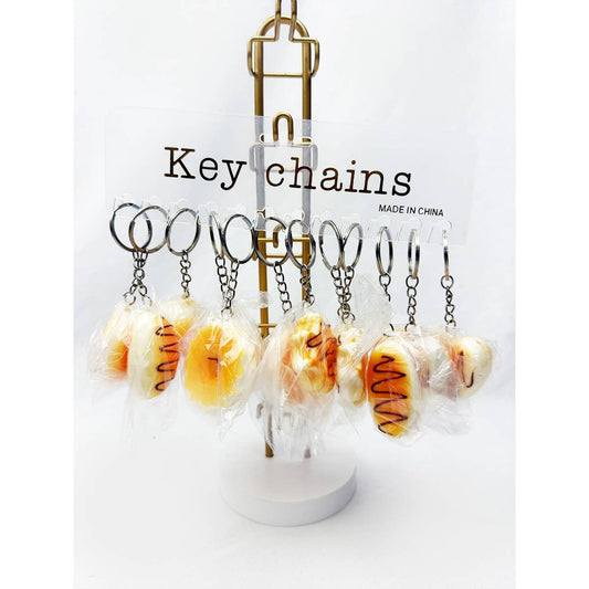 Addicting Slow Rising Bread Squishy Keychains