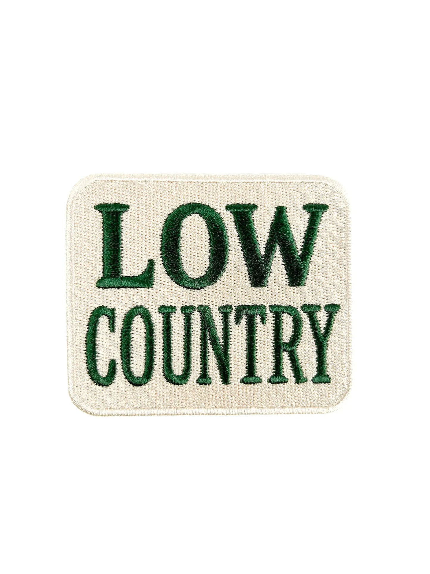 Lowcountry Embroidered Patch – Southern Iron On Coast Beach