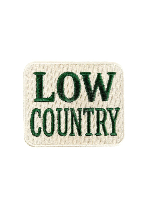 Lowcountry Embroidered Patch – Southern Iron On Coast Beach