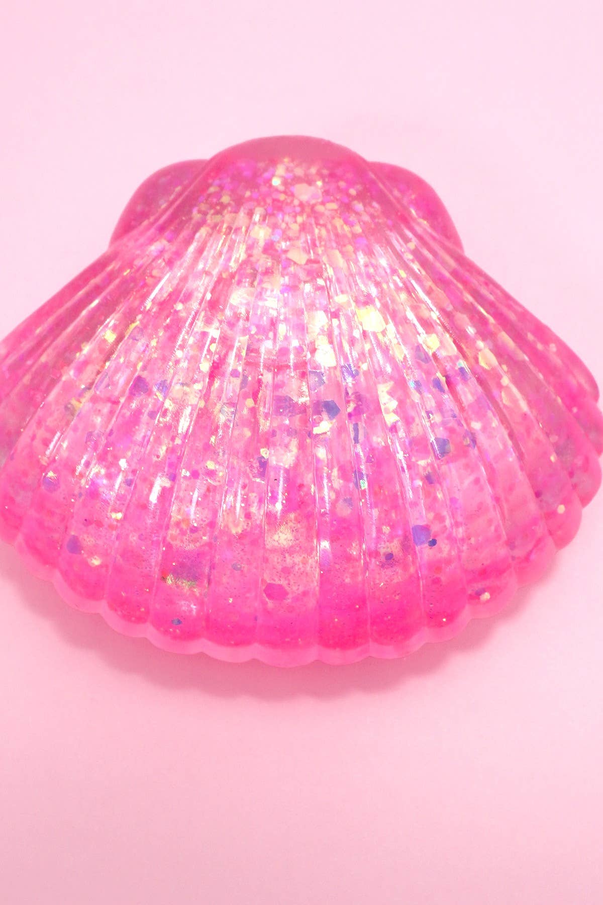 Squishy Glitter Seashell Stress Relief Toy 12pc Set|40BTS420